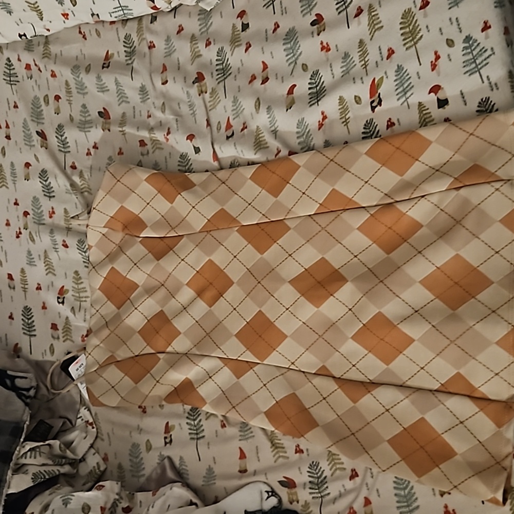 Lunachix Argyle plad dress br